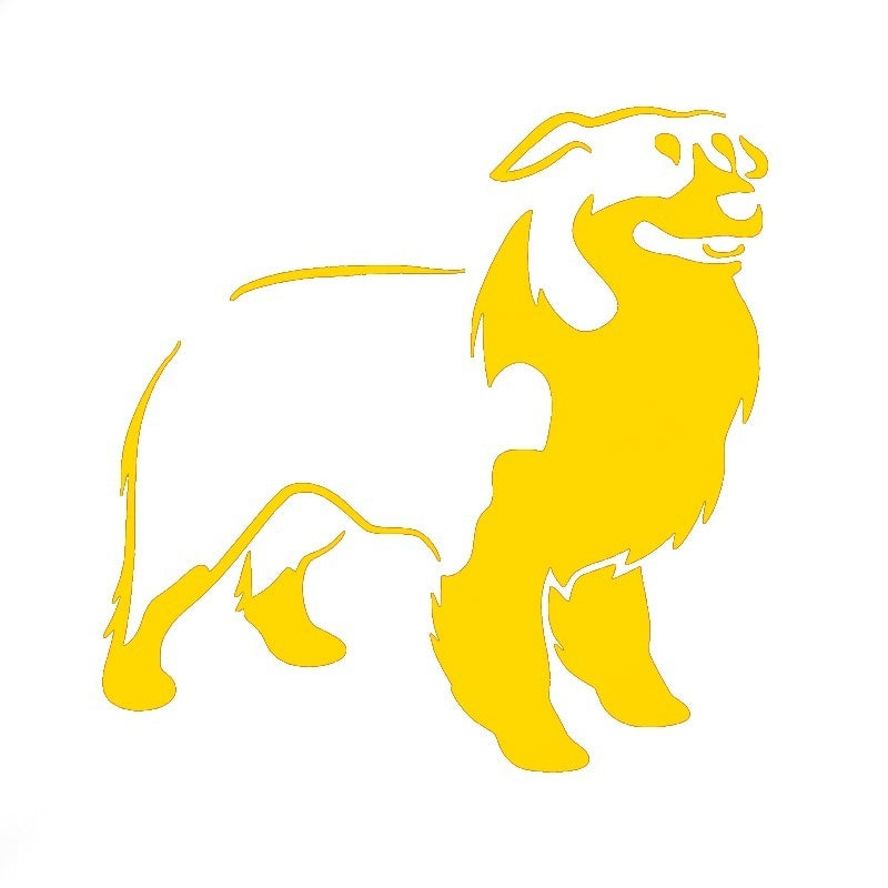 13cm*13cm Australian Shepherd Dog Vinyl Decal Funny Animal Window Stickers Car Accessories