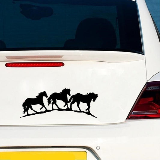20cm*7.6cm Fashion Horse Car Sticker and Decal Car Styling Car Accessories