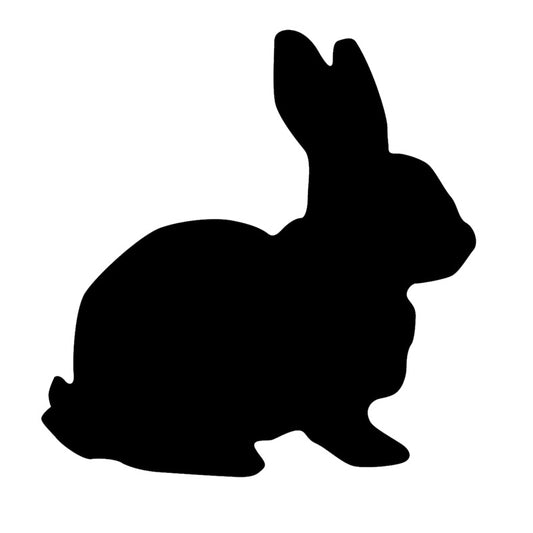 14.5cm*15cm Bunny Rabbit Decal Vinyl Cute Animal Car Sticker Car-styling S6-3486