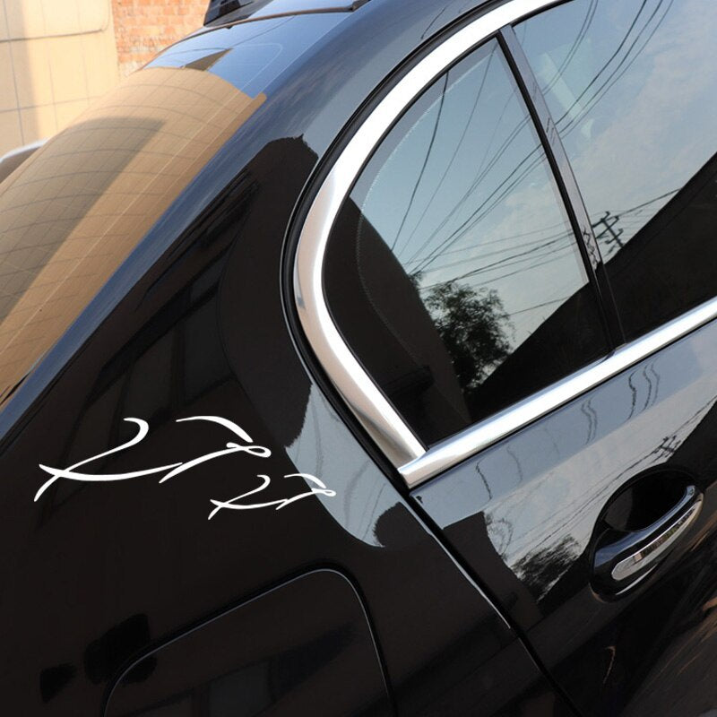 6CM*16.3CM Creative Fun Simple Dolphin Home Decal Car Personality Car Stickers Black/Silver C30-0168
