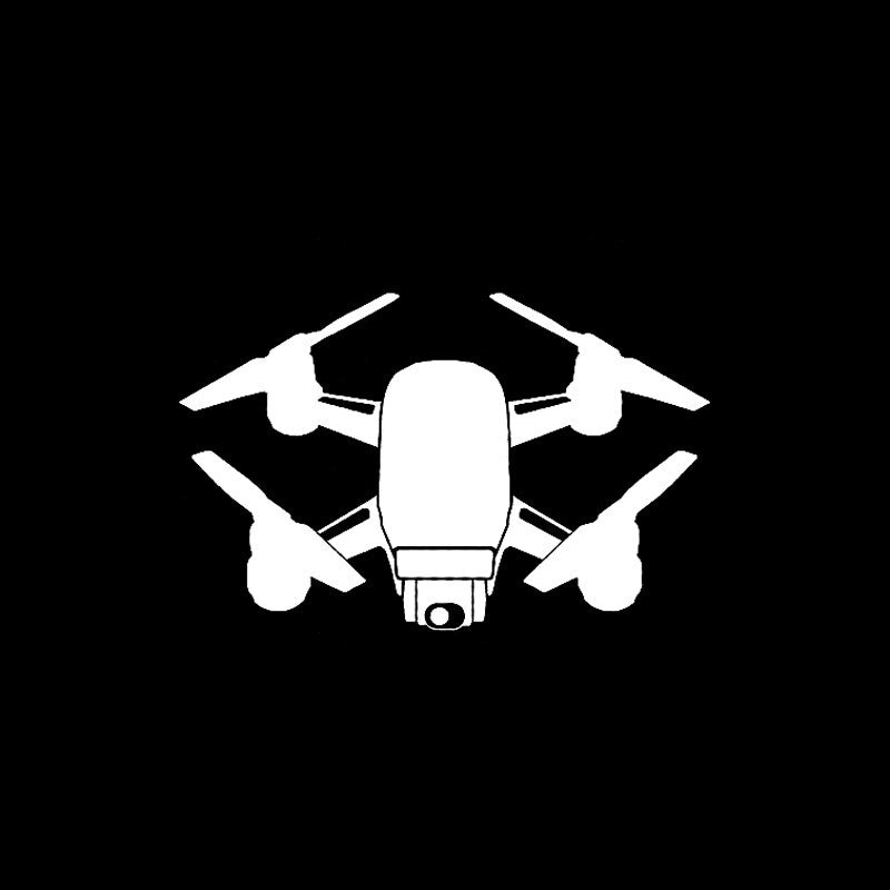 14.9CM*9.5CM Car Sticker Vinyl Decal UAV Drone Black/Silver C3-0177