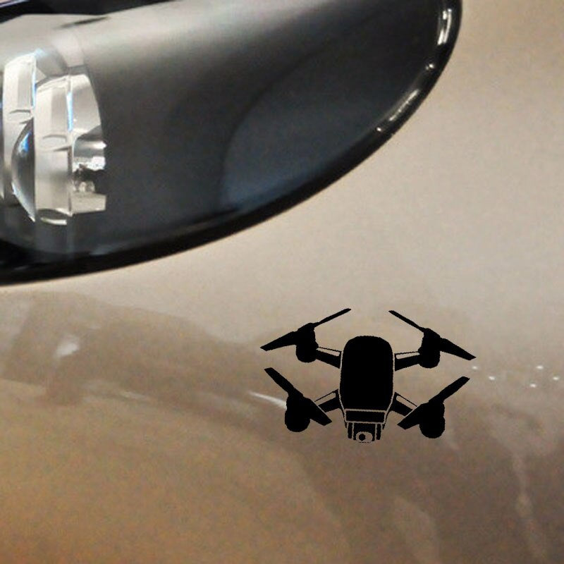14.9CM*9.5CM Car Sticker Vinyl Decal UAV Drone Black/Silver C3-0177