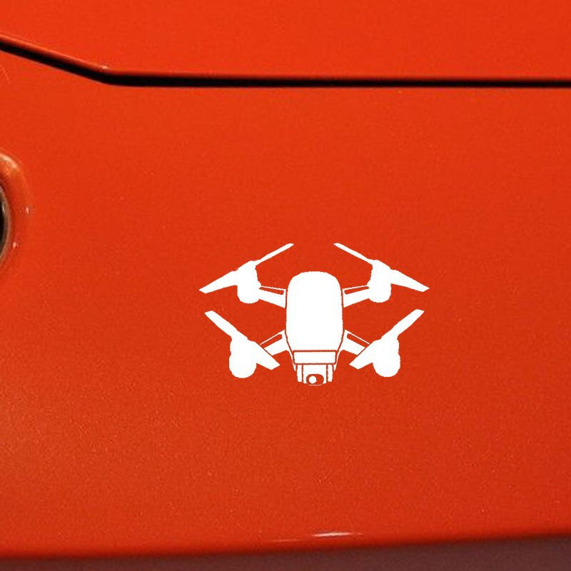 14.9CM*9.5CM Car Sticker Vinyl Decal UAV Drone Black/Silver C3-0177