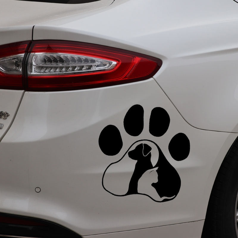 14.7cm*15.1cm Animal Cartoon Car Sticker Vinyl Decal Car Styling Decoration