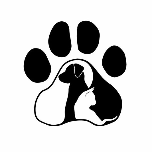 14.7cm*15.1cm Animal Cartoon Car Sticker Vinyl Decal Car Styling Decoration