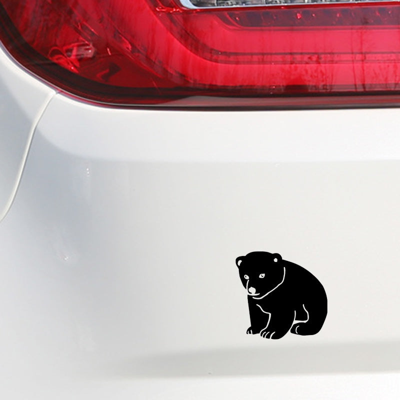 14.5cm*14cm Lovely Bear Animal Car Sticker Vinyl Decoration High Quality Car  Accessories