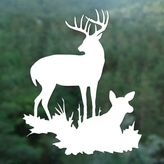 15cm*12cm Animal Vinyl Decal Car Sticker Waterproof Auto Decors Deer Home Decoration