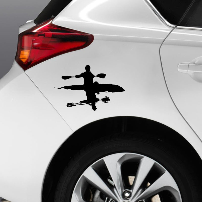 16.1cm*10.6cm Car Sticker  Vinyl Decal Car Styling Decoration Boating Pattern