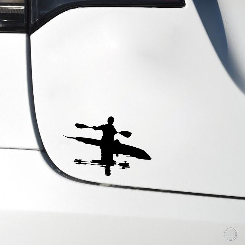 16.1cm*10.6cm Car Sticker  Vinyl Decal Car Styling Decoration Boating Pattern