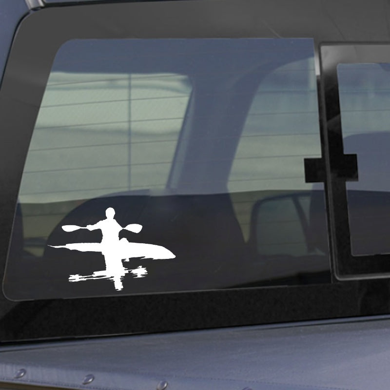 16.1cm*10.6cm Car Sticker  Vinyl Decal Car Styling Decoration Boating Pattern