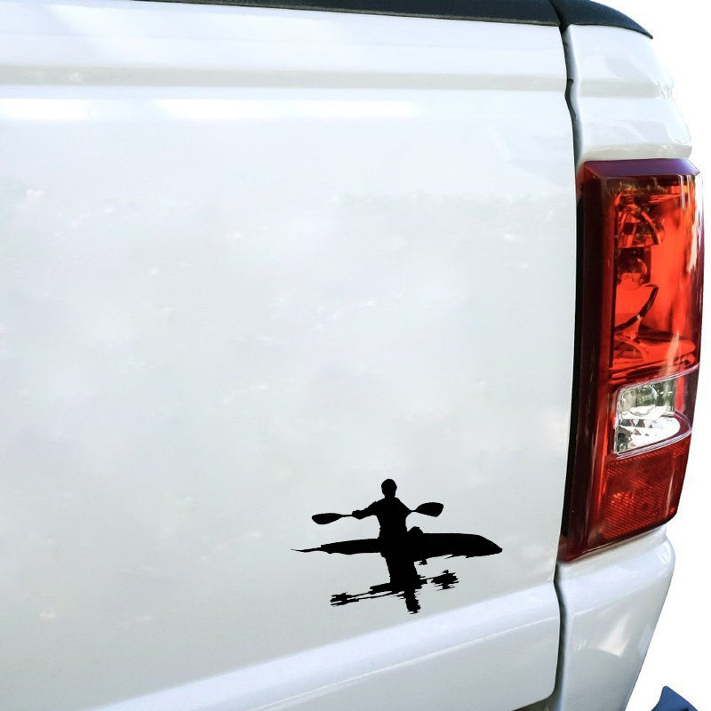 16.1cm*10.6cm Car Sticker  Vinyl Decal Car Styling Decoration Boating Pattern