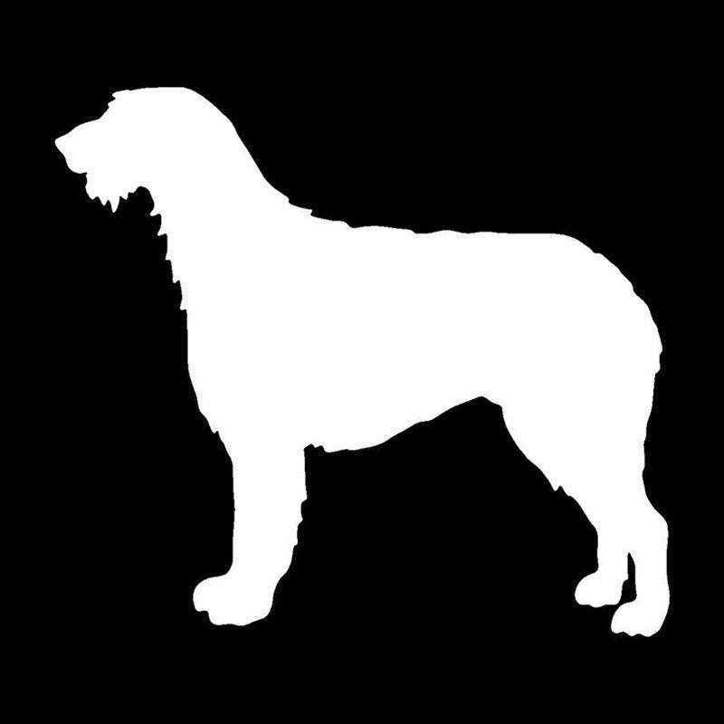 14.2cm*12.7cm High Quality Dog Pattern Vinyl Decal  Car Stickers Car Styling Bumper Decoration
