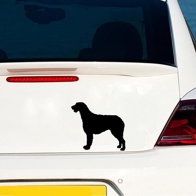 14.2cm*12.7cm High Quality Dog Pattern Vinyl Decal  Car Stickers Car Styling Bumper Decoration
