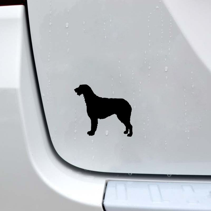 14.2cm*12.7cm High Quality Dog Pattern Vinyl Decal  Car Stickers Car Styling Bumper Decoration