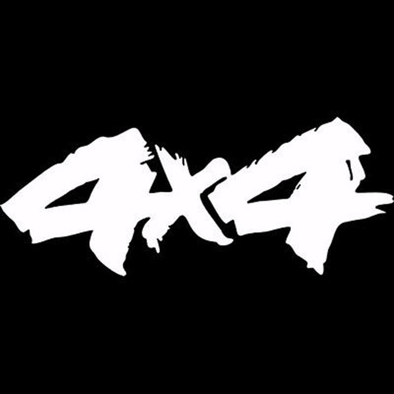 13.5cm*5.5cm 4X4 Off Road Interesting Vinyl Decals Motorcycle Car-styling Car Sticker 6 Colors