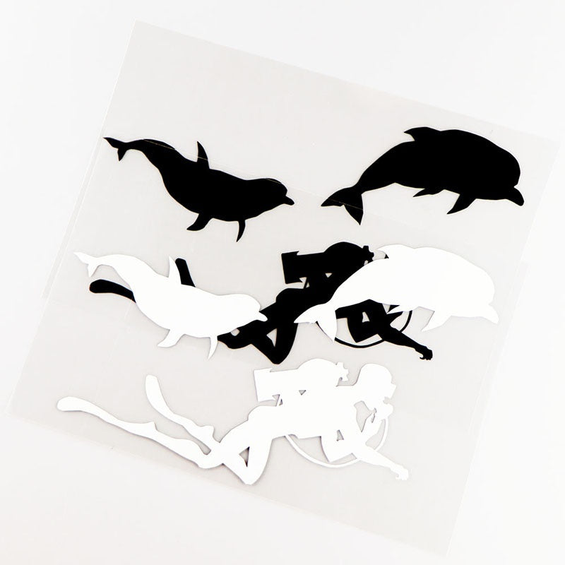 12.9cm*19.3cm Personality Fashion Car Sticker Car Door Window Bumper Vinyl Decals