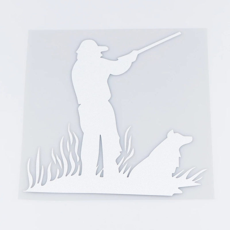 15cm*16cm Funny Vinyl Decals Hunting Car Sticker Car Accessories Home Decoration