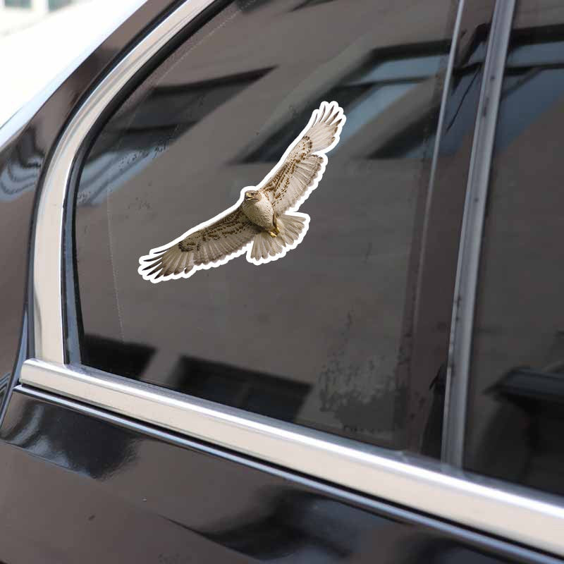 16.6CM*6.4CM High Quality Animals Birds Eagle PVC  Car Sticker 11-01200