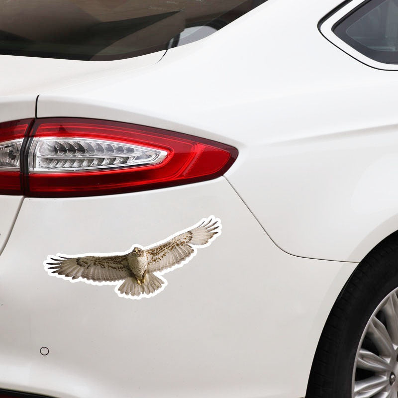 16.6CM*6.4CM High Quality Animals Birds Eagle PVC  Car Sticker 11-01200