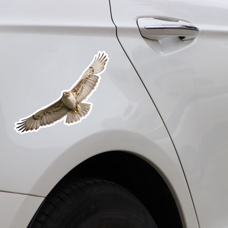 16.6CM*6.4CM High Quality Animals Birds Eagle PVC  Car Sticker 11-01200
