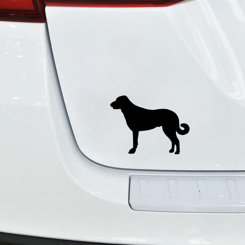17.5cm*12.7cm Anatolian Shepherd Dog Lovely Creative Cartoon Stickers Car Cover Scratch Decorative Decals