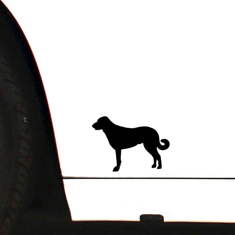 17.5cm*12.7cm Anatolian Shepherd Dog Lovely Creative Cartoon Stickers Car Cover Scratch Decorative Decals