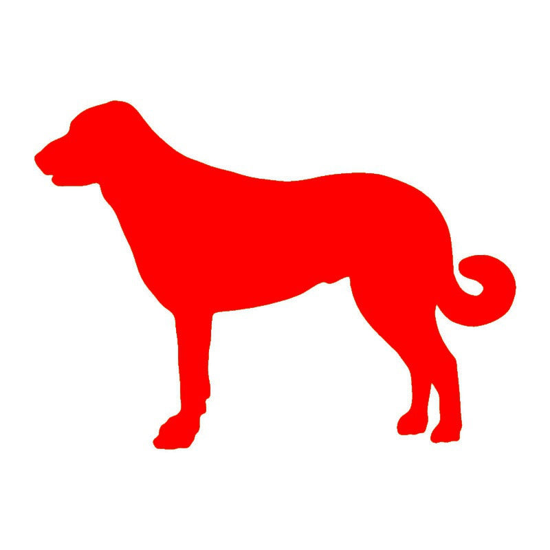 17.5cm*12.7cm Anatolian Shepherd Dog Lovely Creative Cartoon Stickers Car Cover Scratch Decorative Decals