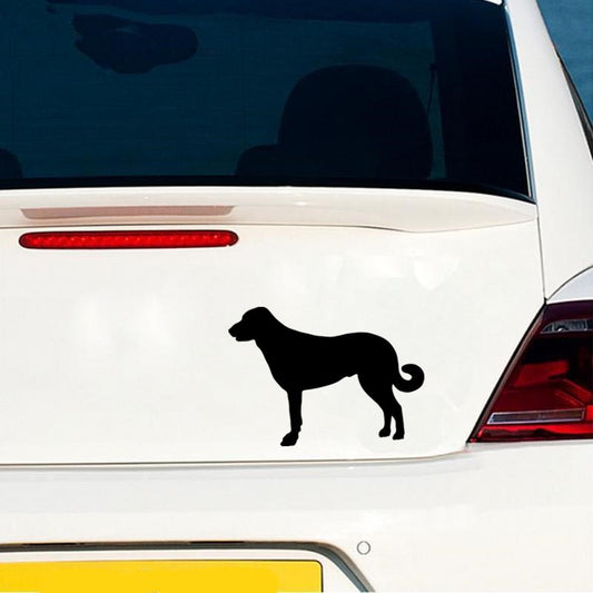 17.5cm*12.7cm Anatolian Shepherd Dog Lovely Creative Cartoon Stickers Car Cover Scratch Decorative Decals