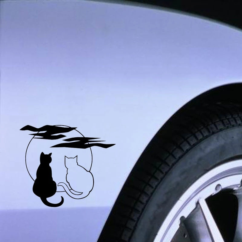 15.2cm*13cm Art Car Sticker Waterproof Window Door Decals Animal Car Styling Home Decoration