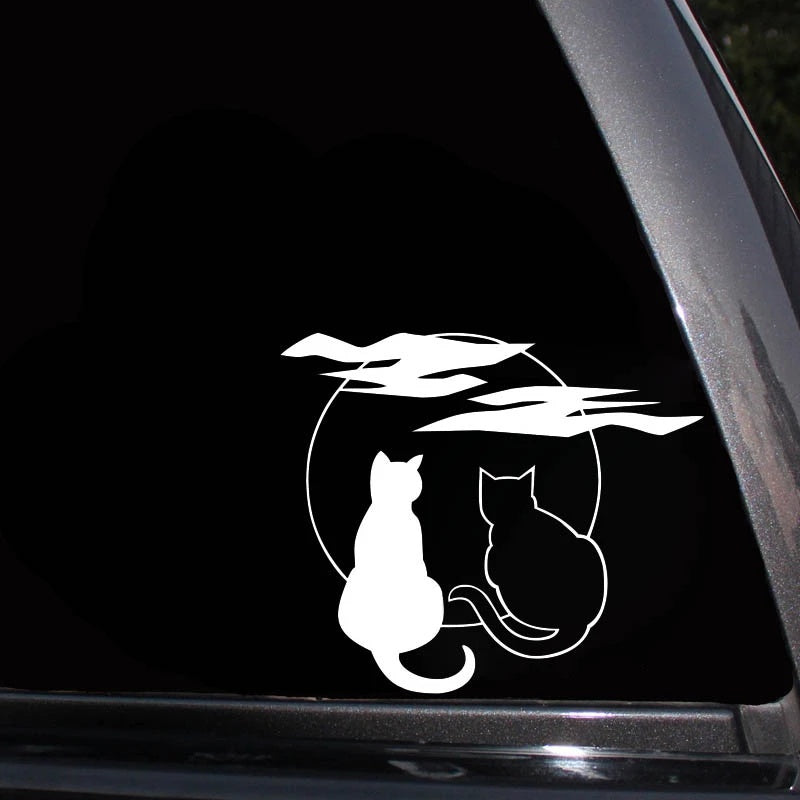 15.2cm*13cm Art Car Sticker Waterproof Window Door Decals Animal Car Styling Home Decoration