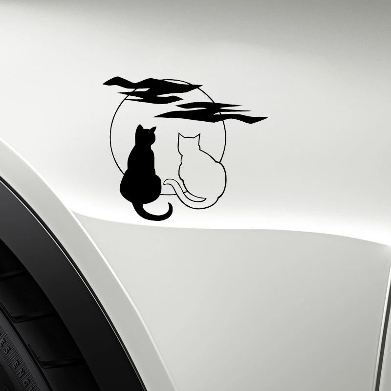 15.2cm*13cm Art Car Sticker Waterproof Window Door Decals Animal Car Styling Home Decoration