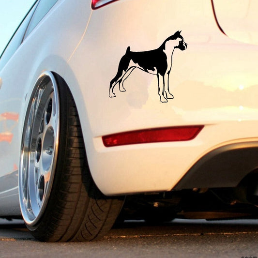 17.7CM*16.2CM Dog Sticker Car Home Decoration Stickers Motorcycle Decal Sticker 6 Colors