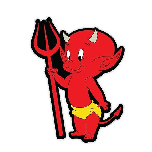 13cmX9.8cm Car Stickers Little Devil Bad Sticker Vinyl Decal Funny Car Styling Decal for Car Truck Window Bumper