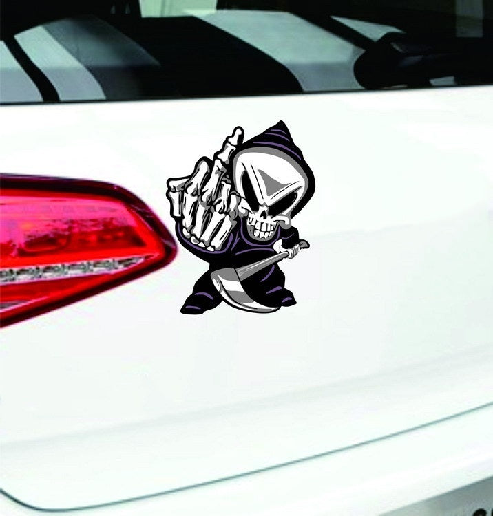 13x10cm 2X 3D Waterproof Car Sticker Biker Motorcycle Car Auto Matte PVC Stickers Motorcycle Accessories Sticker Decal Funny Vinyl on Car Styling