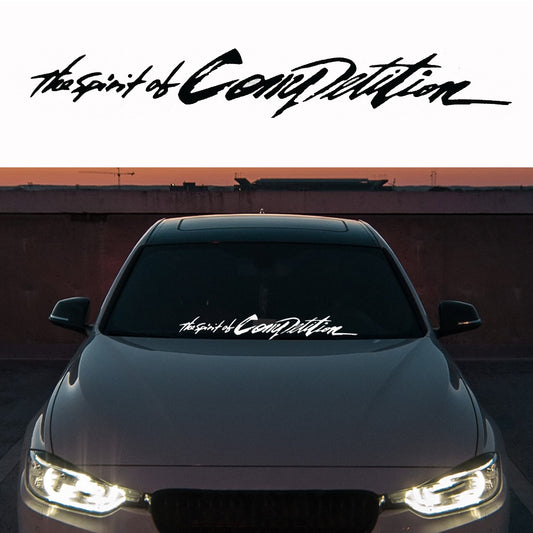 Spirit Of Competition Ralliart Sticker Decal Vinyl Jdm Car Banner Car Stickers