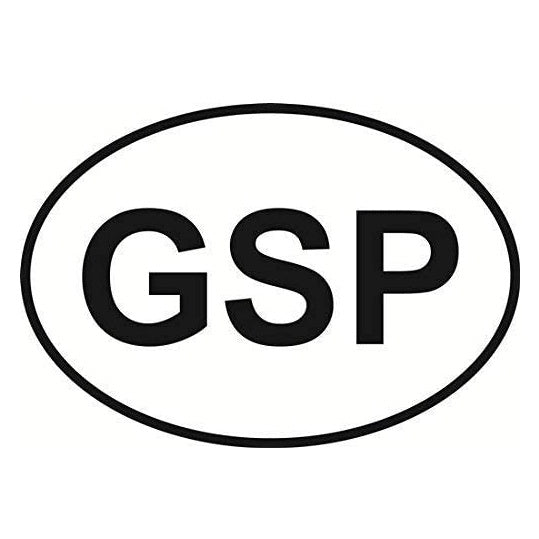 German Shorthaired Pointer Euro Oval Funny Car Sticker And Decal for Windows, Cars, SUV, Trucks