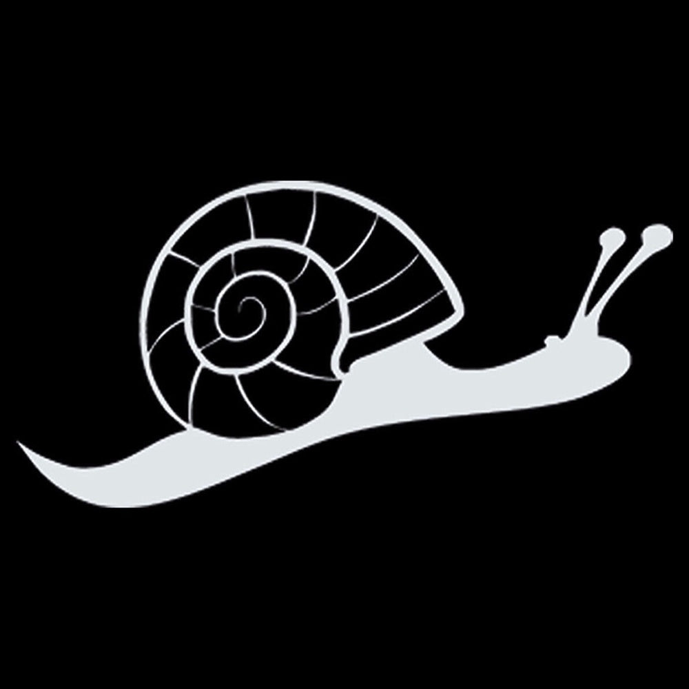 Lovely Snail Vinyl Sticker Decal for Car Truck Window Bumper White