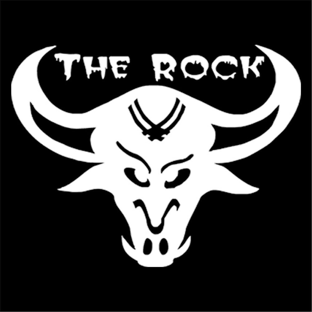 The Rock Animal Vinyl Sticker Decal for Car Truck Window Bumper Whtie