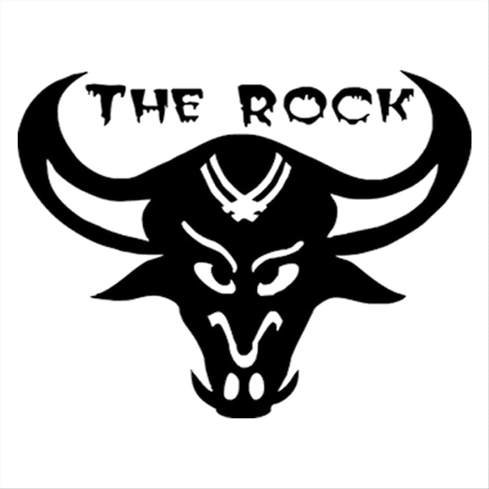The Rock Animal Vinyl Sticker Decal for Car Truck Window Bumper Black