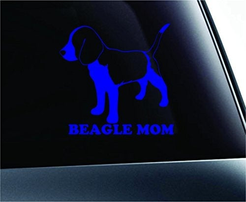 High-quality Beagle Mom Dog Symbol Decal Funny Car Truck Sticker Window