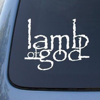 LAMB OF GOD - Vinyl Car Decal Sticker #A1621 | Vinyl Color: