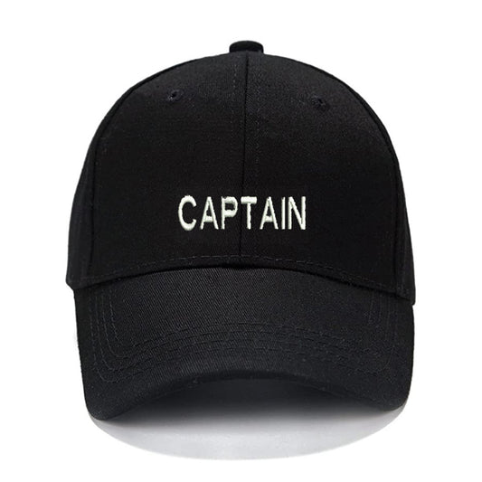 CAPTAIN Boating Hat Men Women Unisex Baseball Cap Classic Low Profile Adjustable Strapback Baseball Cap Dad-Hat