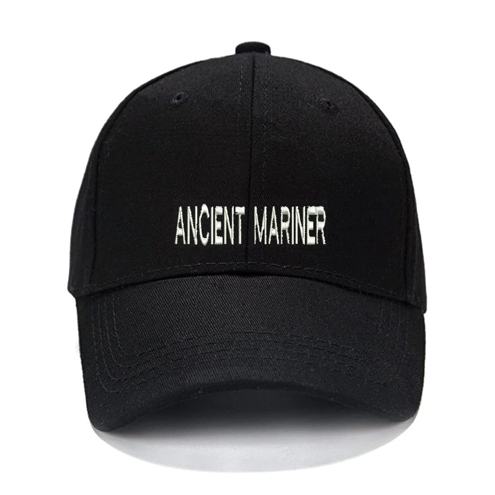 ANCIENT MARINER Boating Hat Men Women Unisex Baseball Cap Classic Low Profile Adjustable Strapback Baseball Cap Dad-Hat