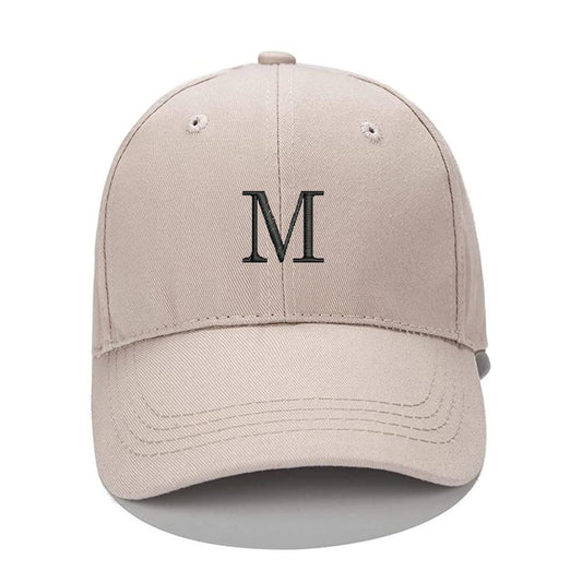 Lucky Letters M Men Women Unisex Baseball Cap Classic Low Profile Adjustable Strapback Baseball Cap Dad-Hat