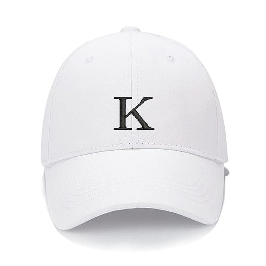 Lucky Letters k Men Women Unisex Baseball Cap Classic Low Profile Adjustable Strapback Baseball Cap Dad-Hat