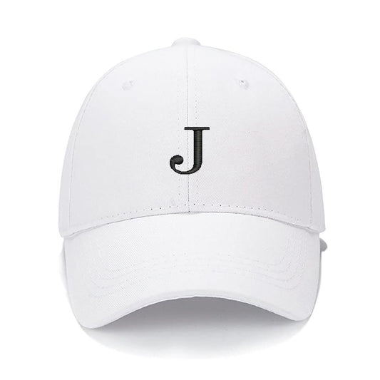 Lucky Letters J Men Women Unisex Baseball Cap Classic Low Profile Adjustable Strapback Baseball Cap Dad-Hat