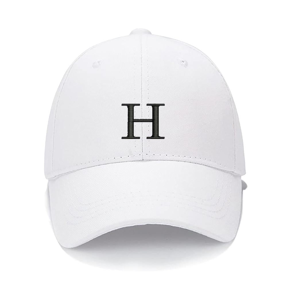 Lucky Letters H Men Women Unisex Baseball Cap Classic Low Profile Adjustable Strapback Baseball Cap Dad-Hat