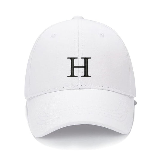 Lucky Letters H Men Women Unisex Baseball Cap Classic Low Profile Adjustable Strapback Baseball Cap Dad-Hat