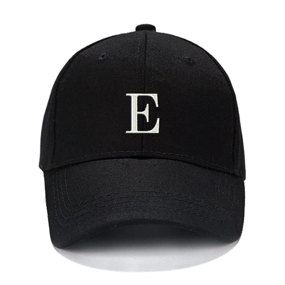 Lucky Letters E Men Women Unisex Baseball Cap Classic Low Profile Adjustable Strapback Baseball Cap Dad-Hat