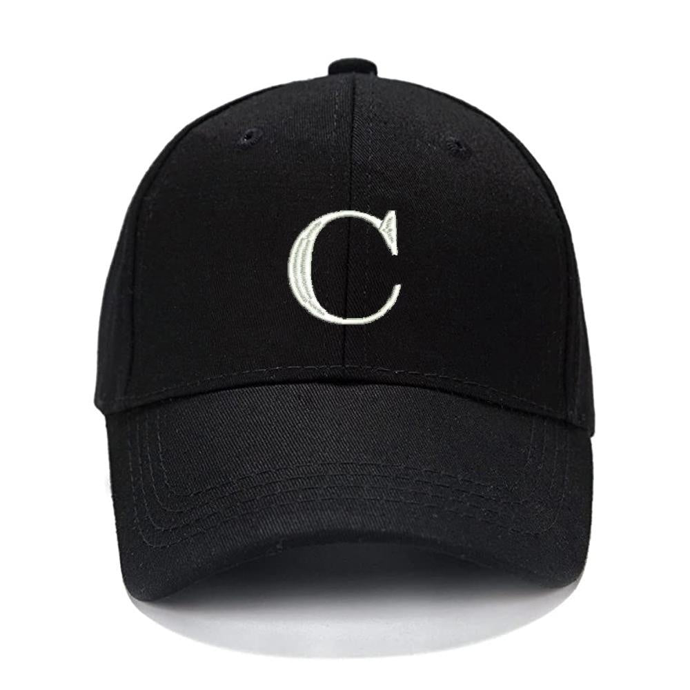 Lucky Letters C Men Women Unisex Baseball Cap Classic Low Profile Adjustable Strapback Baseball Cap Dad-Hat